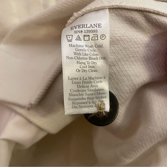 Everlane NWT Oversized Long Sleeve Button Up Minimalist Shirt Jacket Shaket XS - Picture 9 of 10